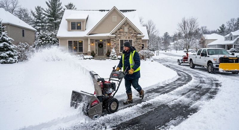 Driveway Snow Removal in Brooklyn, NY