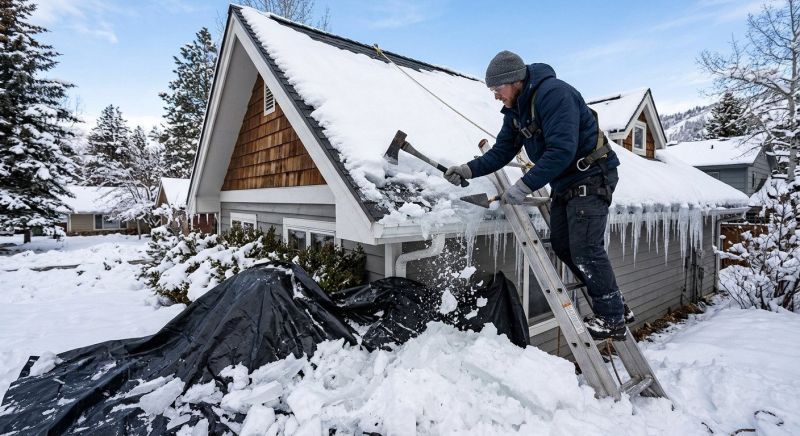 Ice Dam Repair in Kent, WA