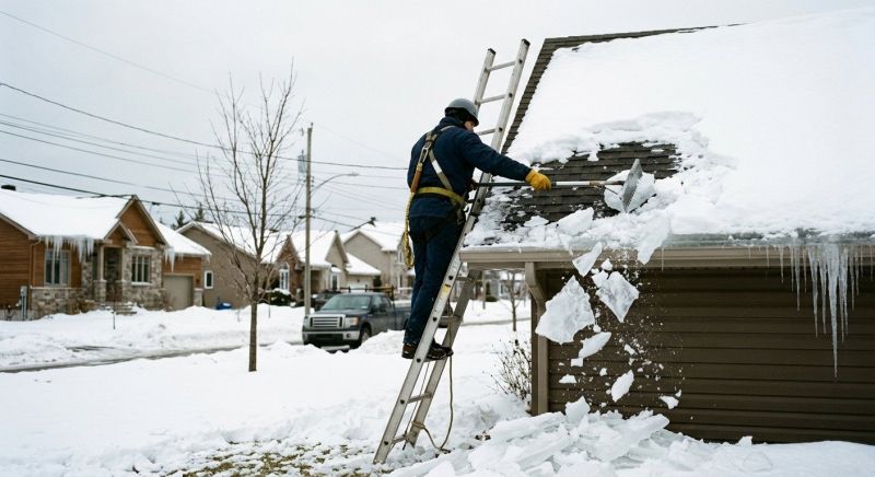 Roof Ice Dam Removal in Seattle, WA