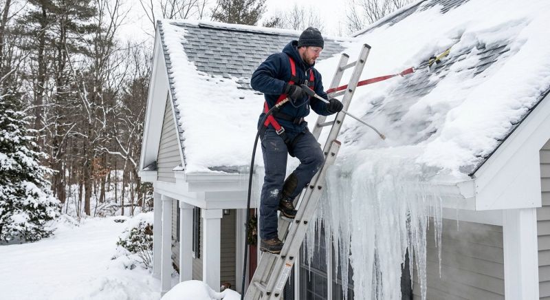 Ice Dam Removal in Gig Harbor, WA