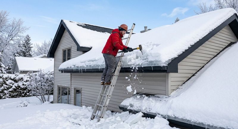 Ice Dam Removal in Olympia, WA