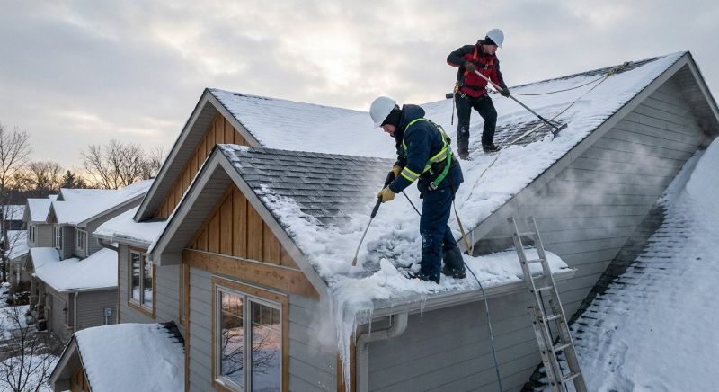 Ice Dam Repair in Olympia, WA