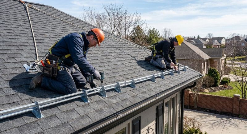 Snow Guard Installation in Edmond, OK